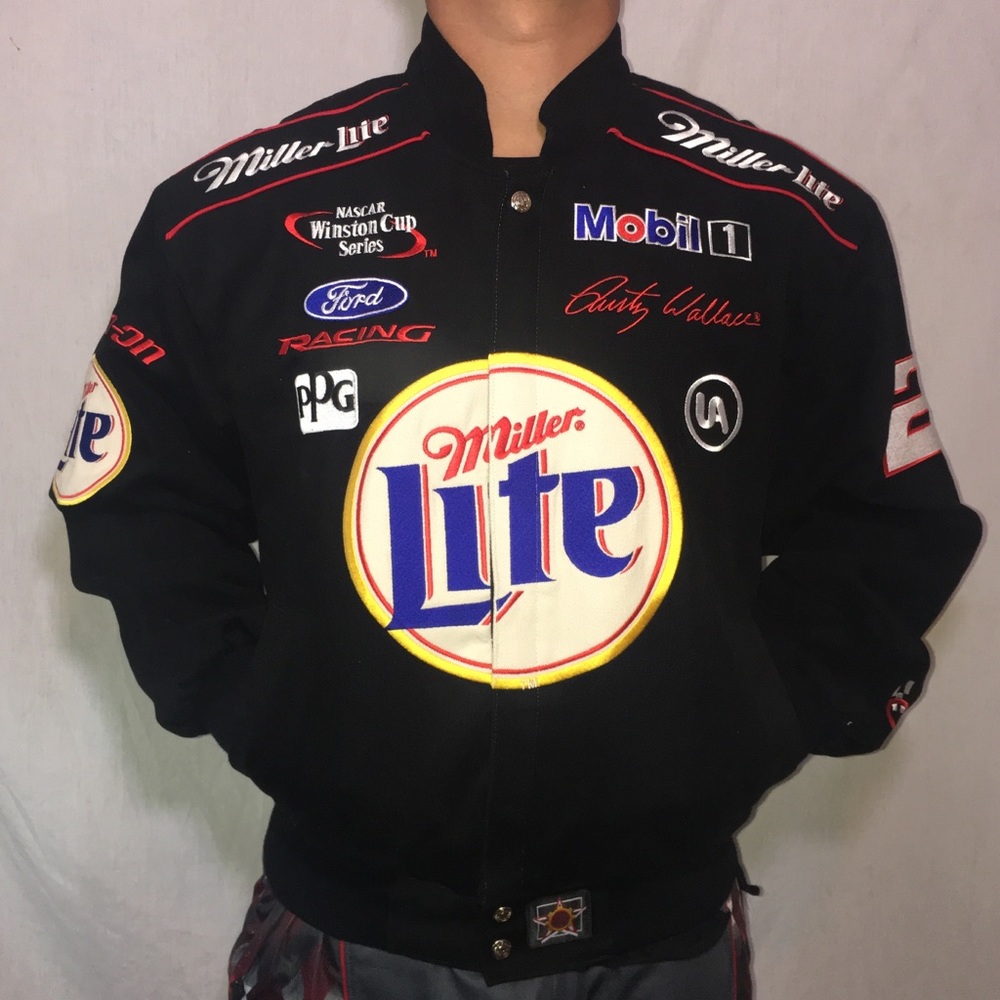 Miller Light NASCAR Rusty Wallace Jacket